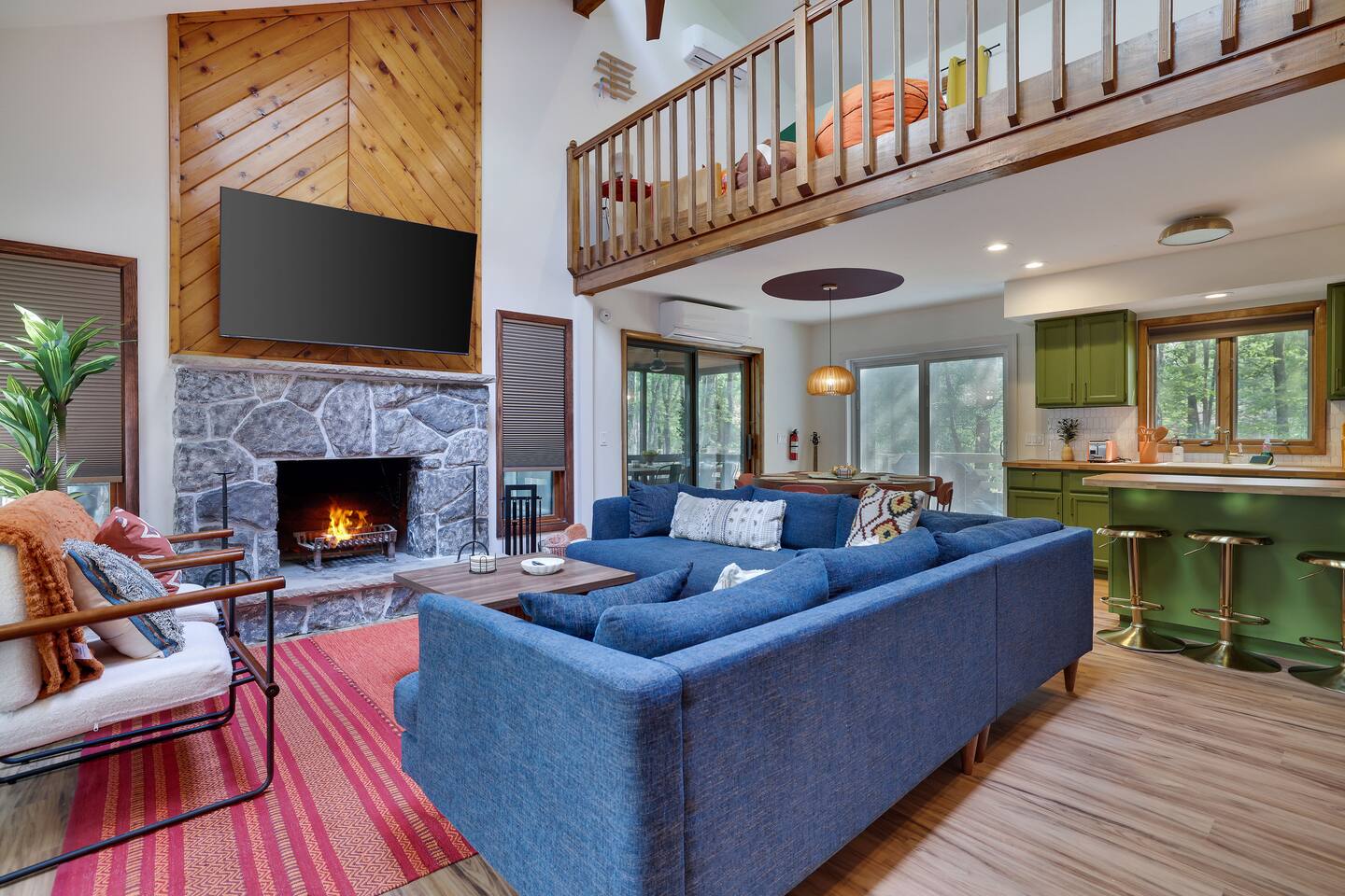 ColorBLOCK | A vibrant Pocono retreat
