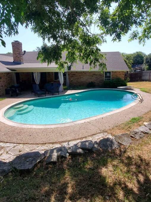 Westhill Haven | Entire 4BR Vacation Home with Private Pool in Cleburne, TX – Family Friendly, Sleeps 8