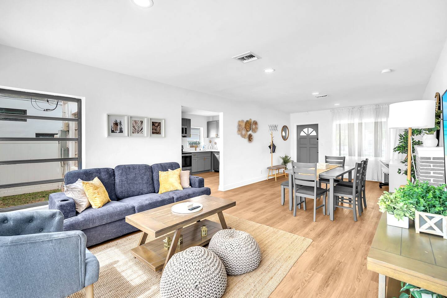 Marvellous Downtown FLL 3BR2BA Patio+BBQ+AC+Wifi