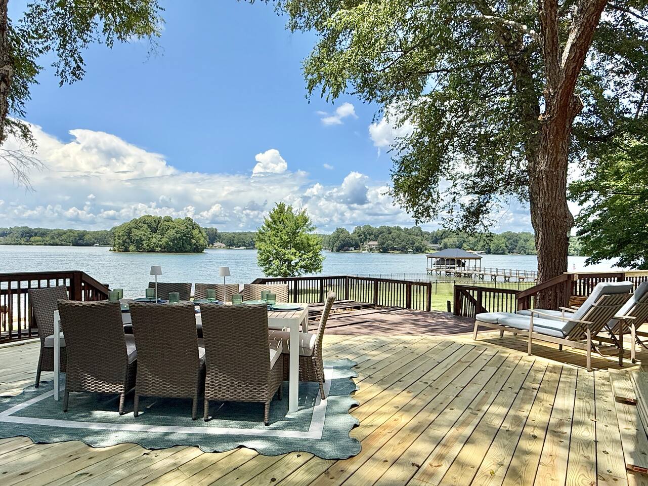 Unique LKN Waterfront Home with Dock
