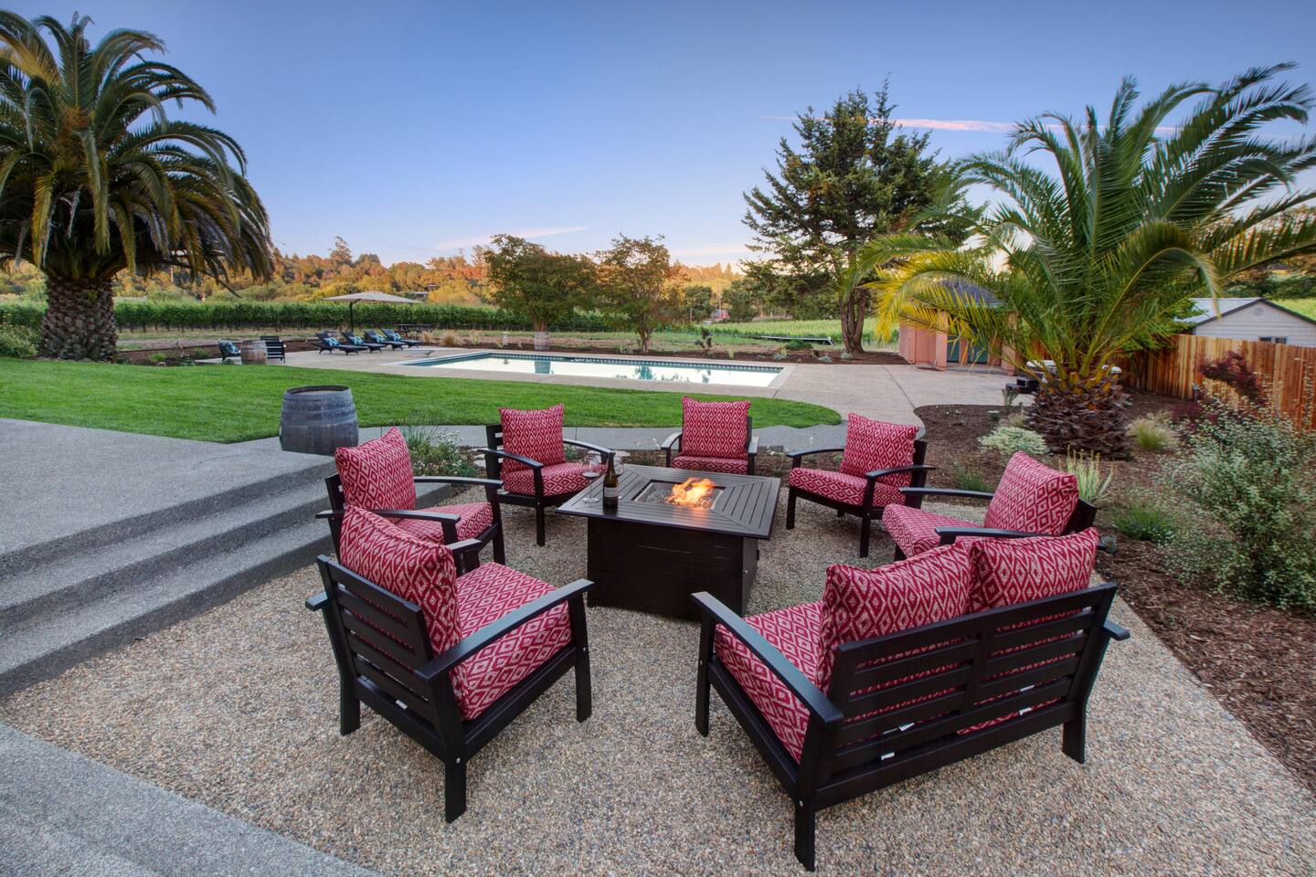 Feel the crackle and warmth of the flames as cool night air brushes your skin and laughter lingers in the glow.