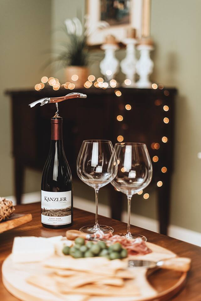 Shop the nearby markets for locally made cheeses, olives, and charcuterie