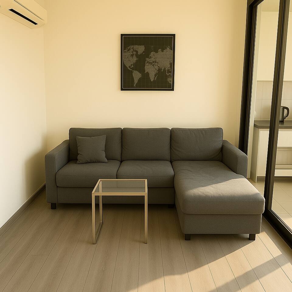 1 Bedroom Bangkok Skyline View Apartment At ON-NUT