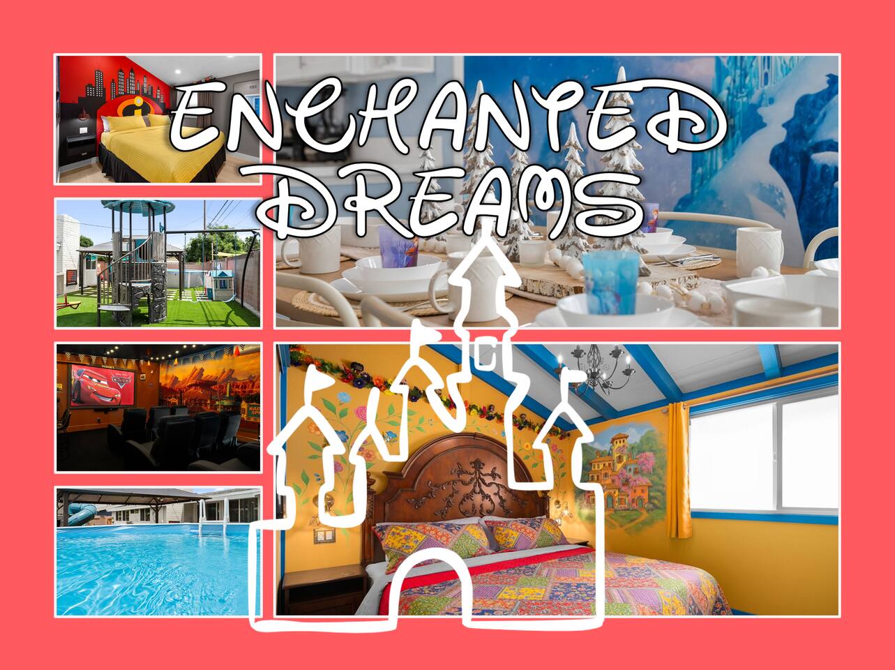 Enchanted Dreams: Theater, Arcades, Playground + - Holiday Home