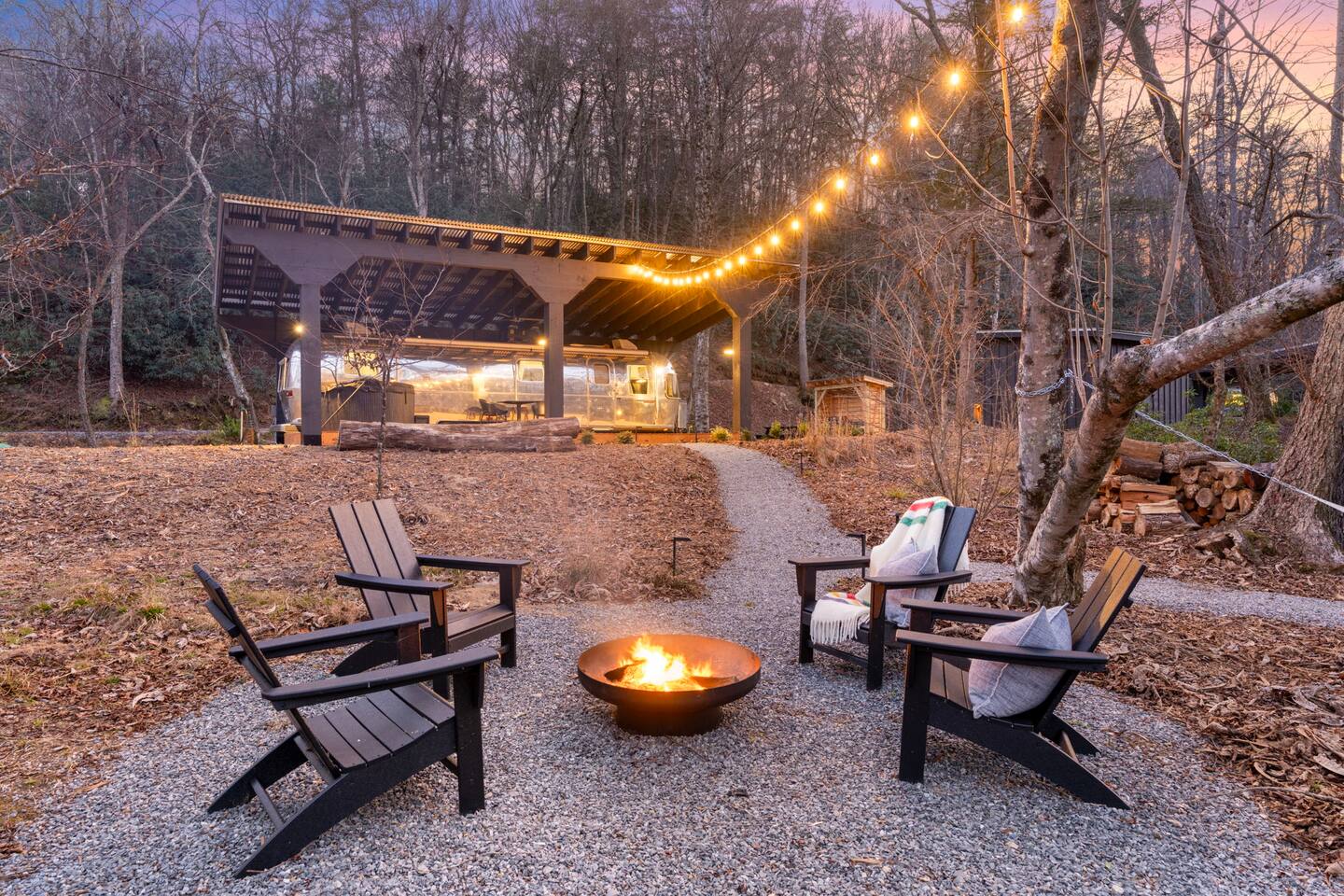 Riverfront Airstream Retreat w/ Hot Tub