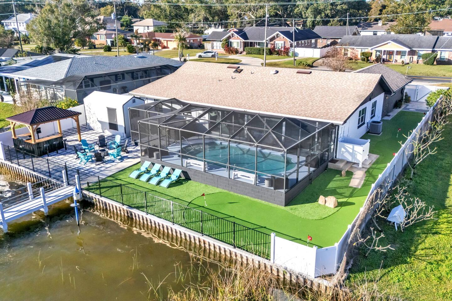 New Listing Specials! 7 Beds-Game Room-Pool-Lake!