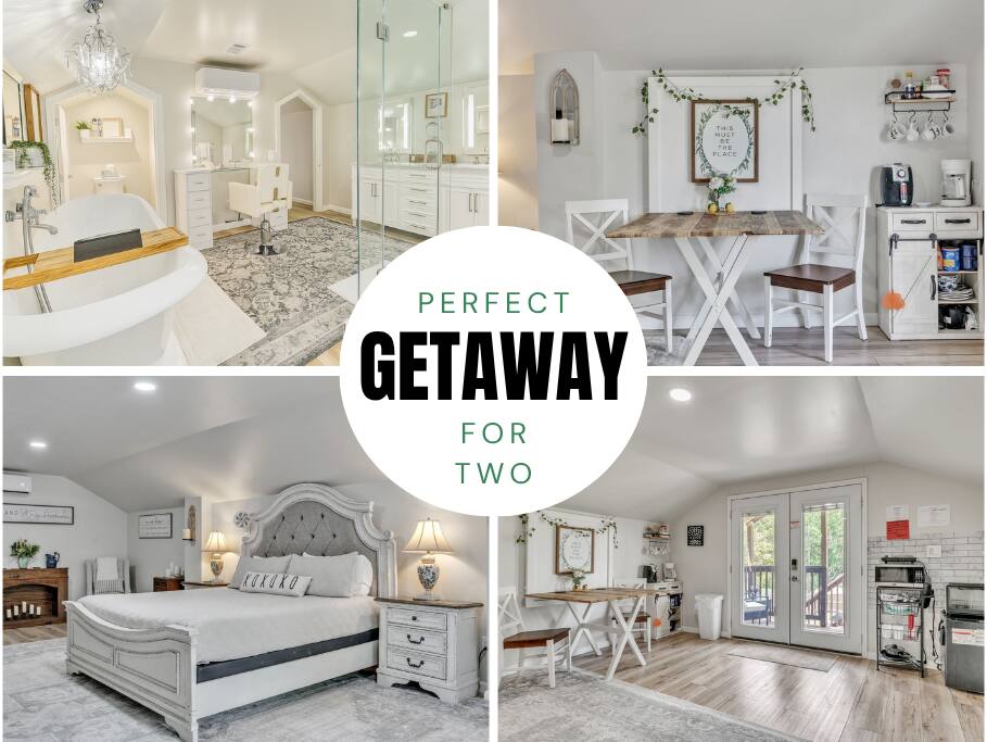 Romantic Getaway Hideout | Soak, Sip, and Relax
