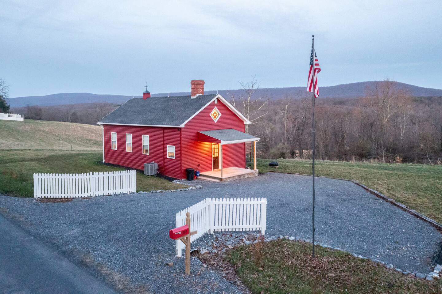 Little Red Schoolhouse in Cross Junction