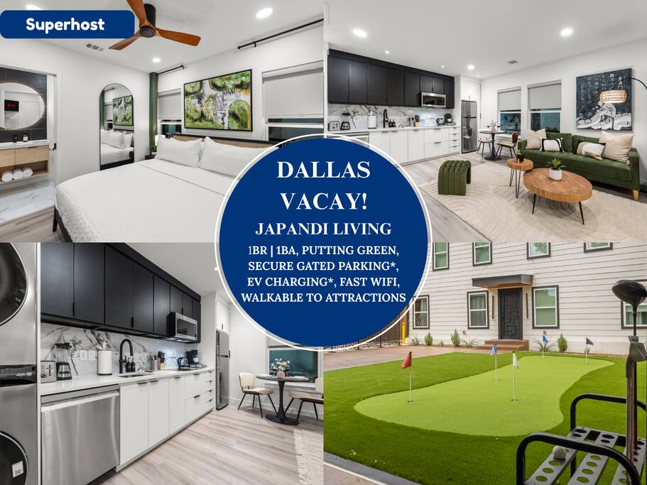 Japandi retreat w/ EV charger & workspace