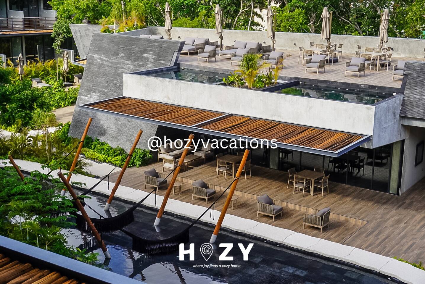 Tulum Escape w/ Massive Pool + Outdoor Dining 6px