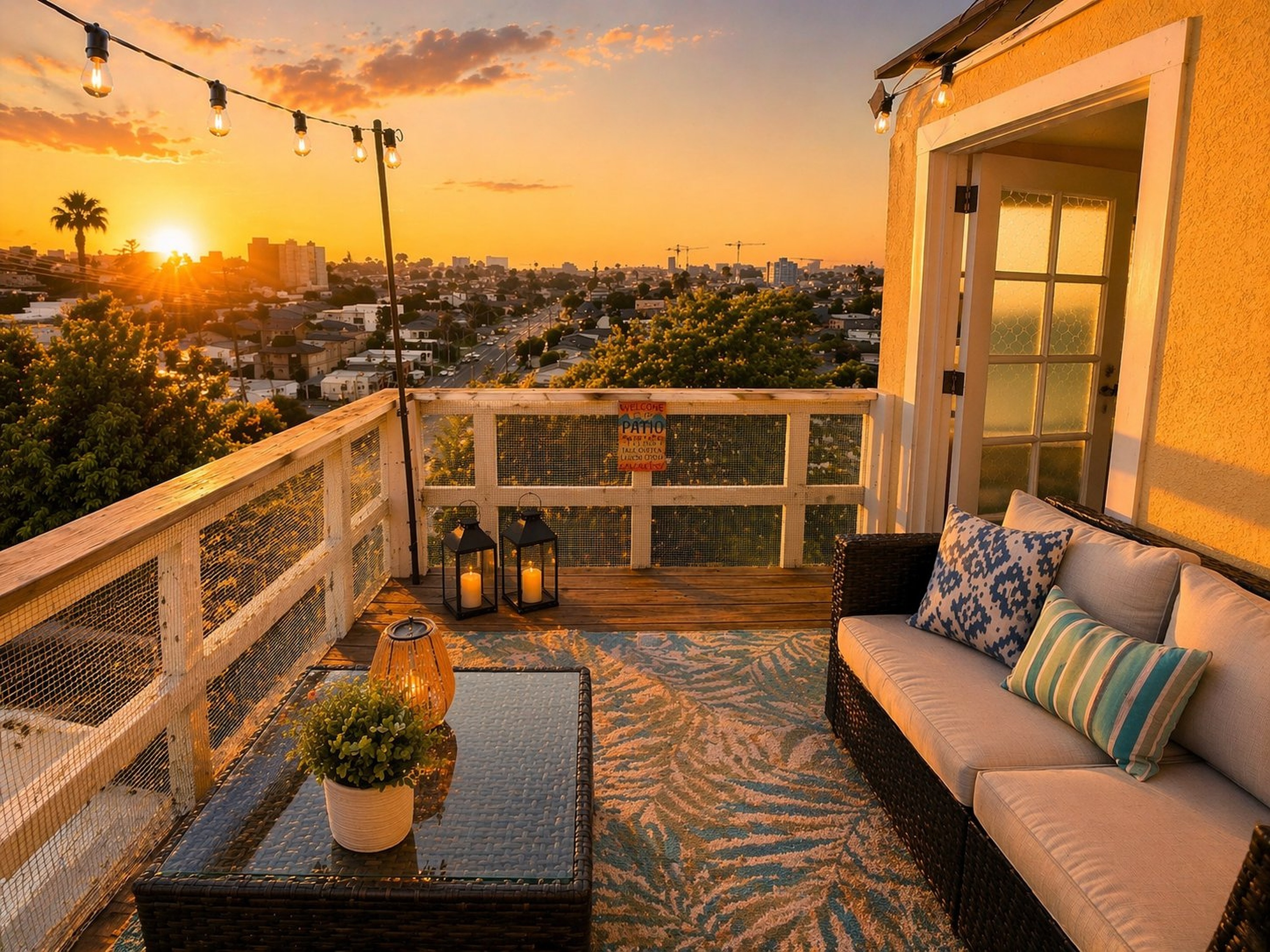 CasaViva Sky · Spacious 3BR w/ City Views, Firepit & Backyard — Walk to Hillcrest Dining, 5 Min to Zoo & Balboa Park