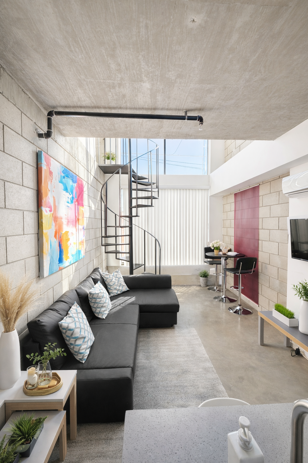 Modern Hillcrest Loft - Walk Everywhere! With Parking, ADA Bedroom & Living Area