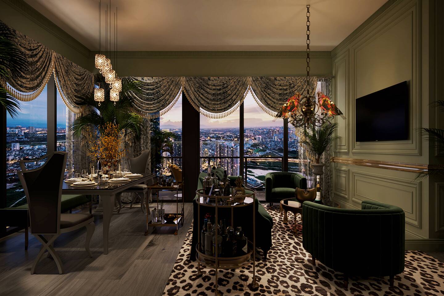 Downtown Skyline Penthouse | The Height of Luxury