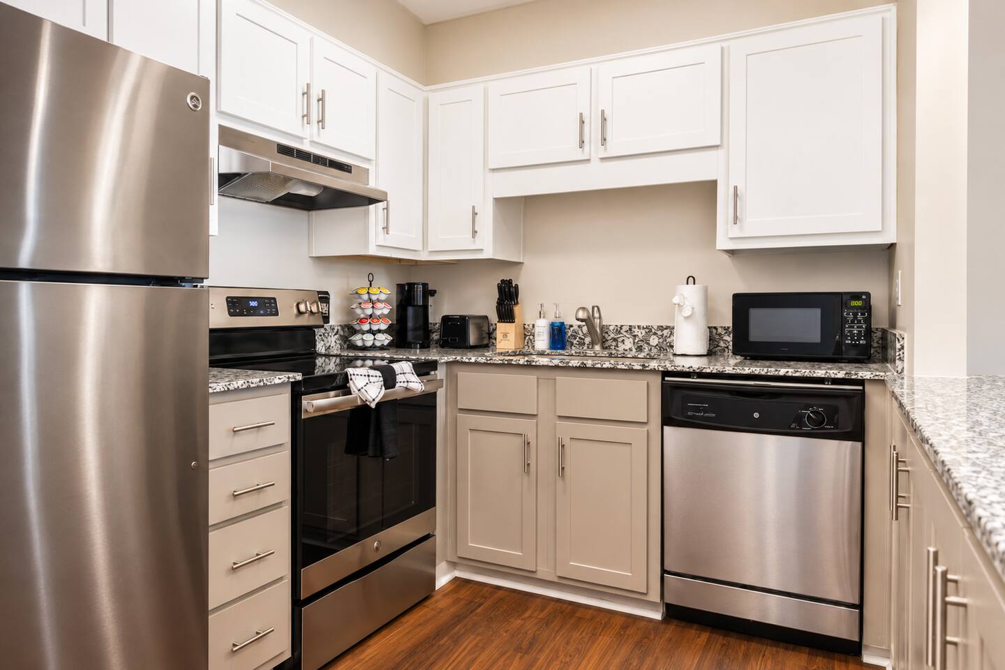 Fully equipped kitchen ready for your favorite meals.