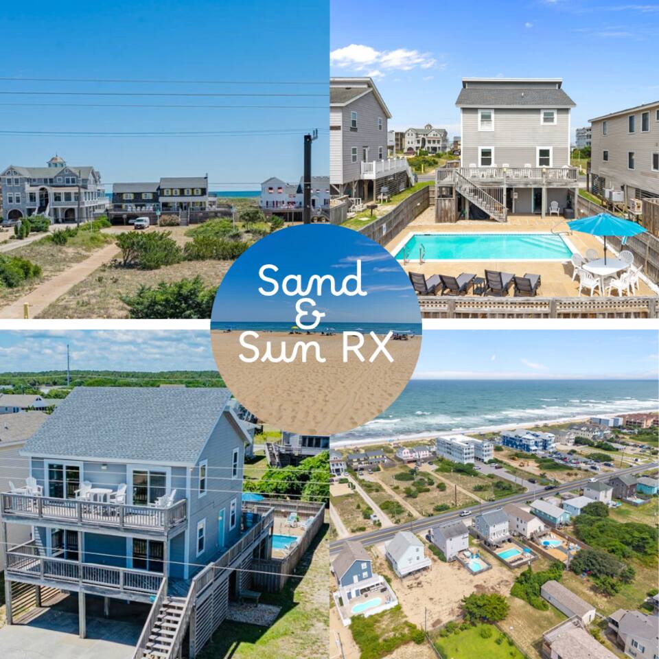 Private Pool, 4-Min Walk to Beach, OBX Oceanside - Holiday Home