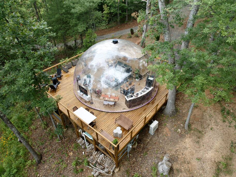 1 of a kind! Largest Transparent Luxe Dome in USA!