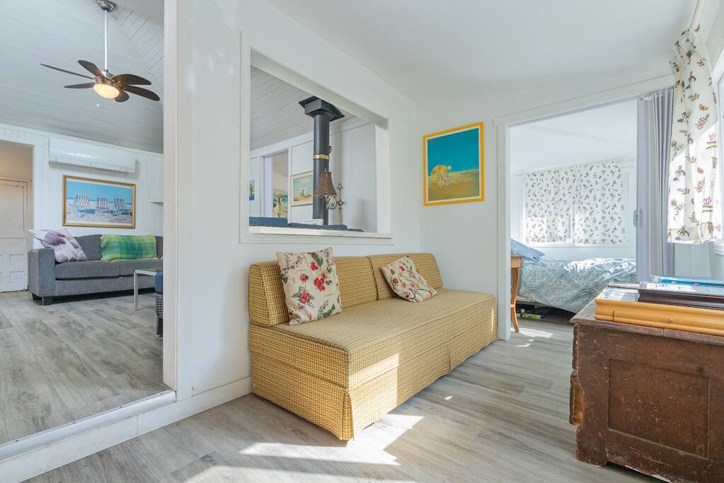 1 min>GB Beach | BBQ | Patio | 4BR | FullKitchen