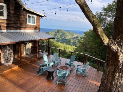 Whether it is taking in a sunrise while enjoying the fire pit or just enjoying a few laughs with your friends.