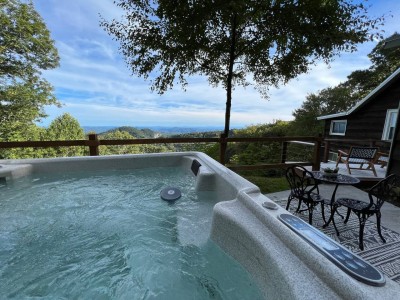 Well keep this hot tub warm for you, so you can jump right in when you get here.