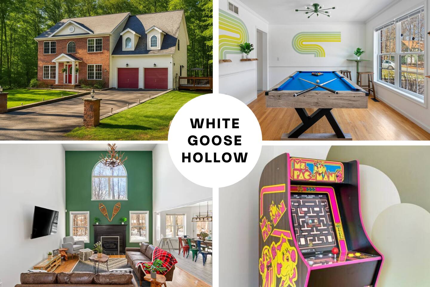 NEW! HotTub-PoolTable-Arcade-FirePit-BBQ