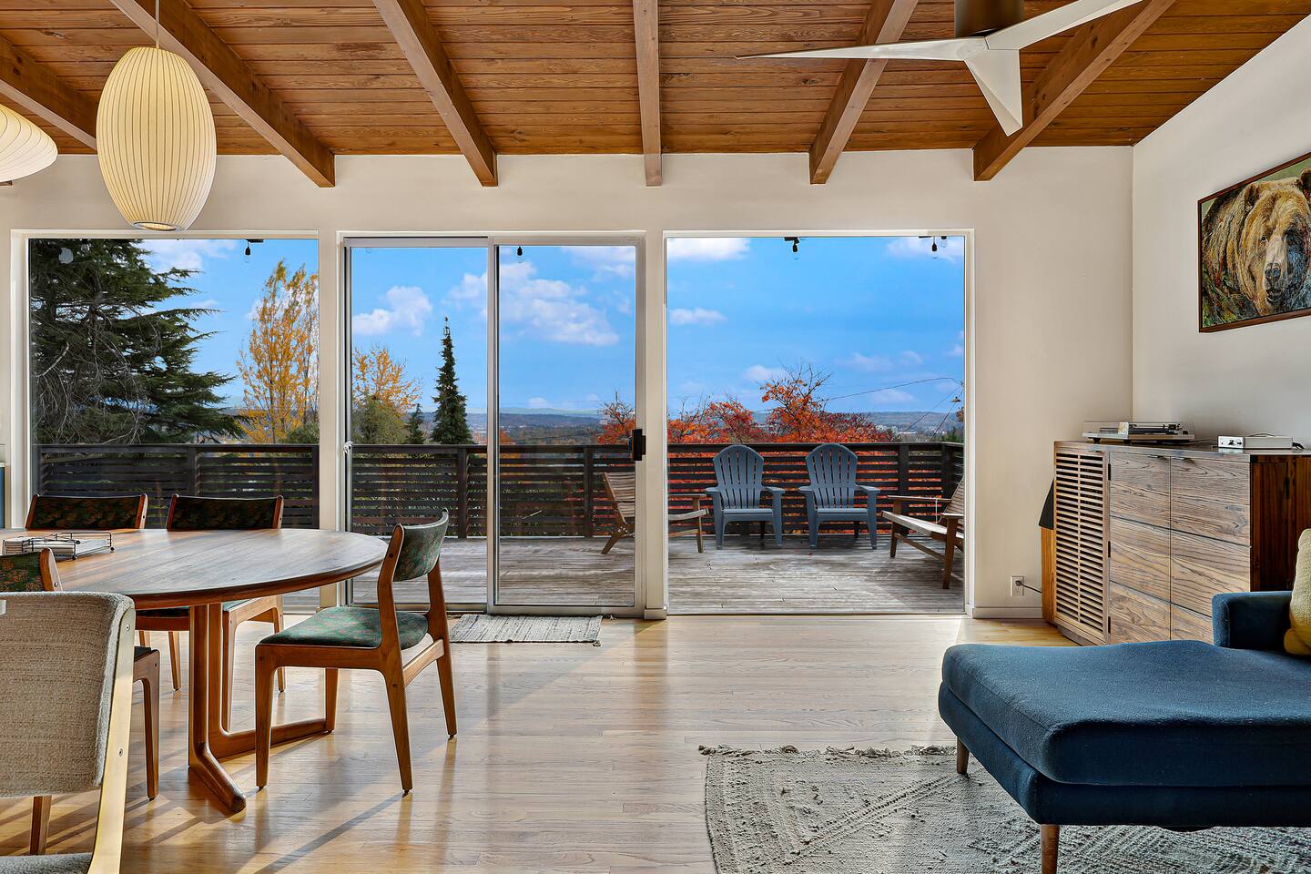 Stylish Midcentury Home w/ Game Room and Backyard