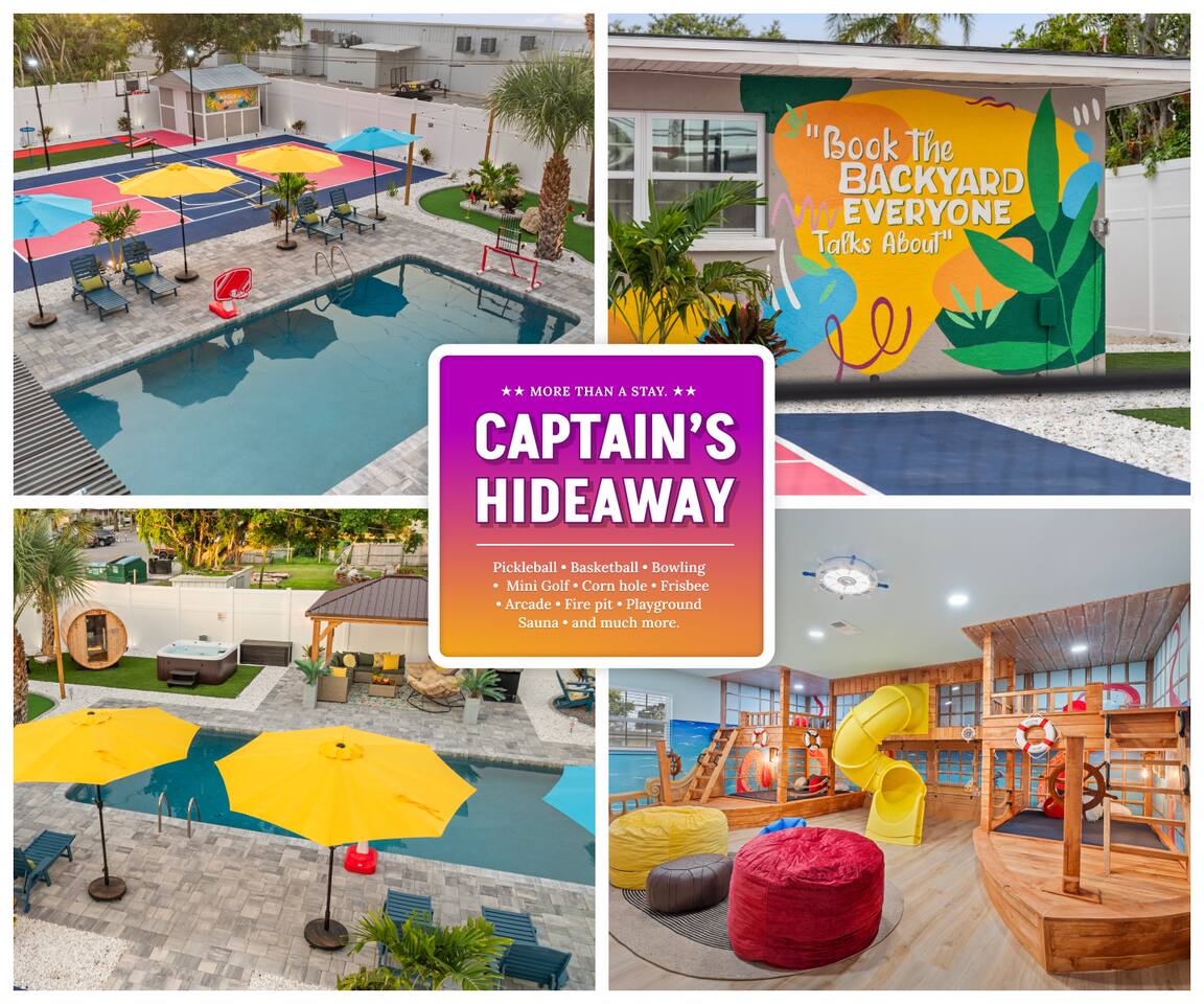 Family | HotTub | Sauna | Pickleball | Game Room