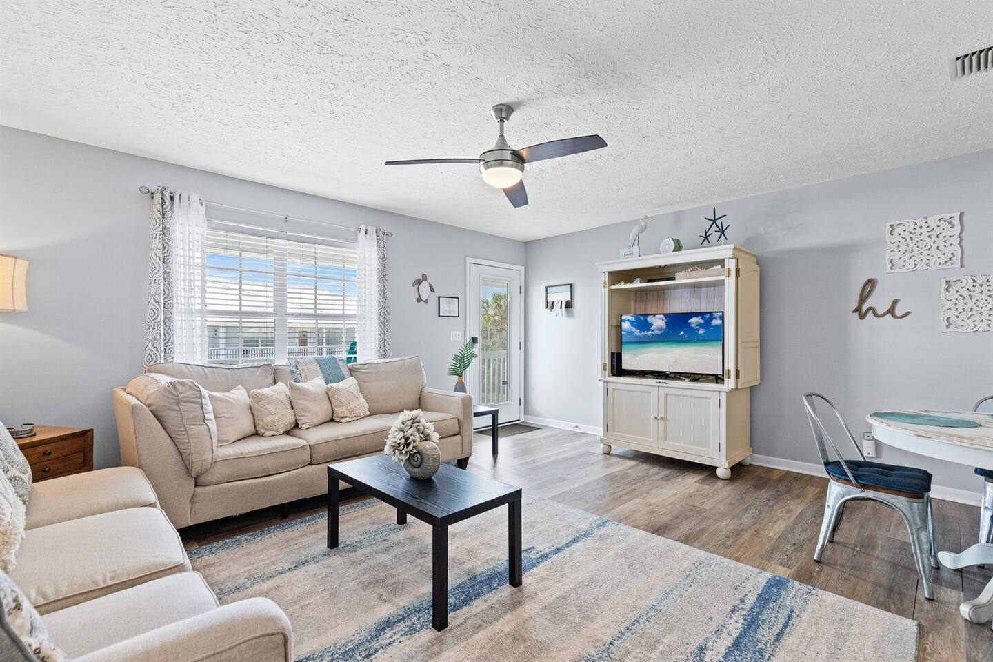 Steps to Beach + Pool • Beach Gear • Coffee Bar