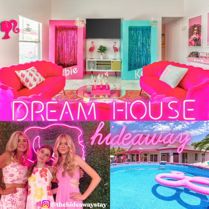 Barbie Dream House Themed! Walk to Stadium & Pool