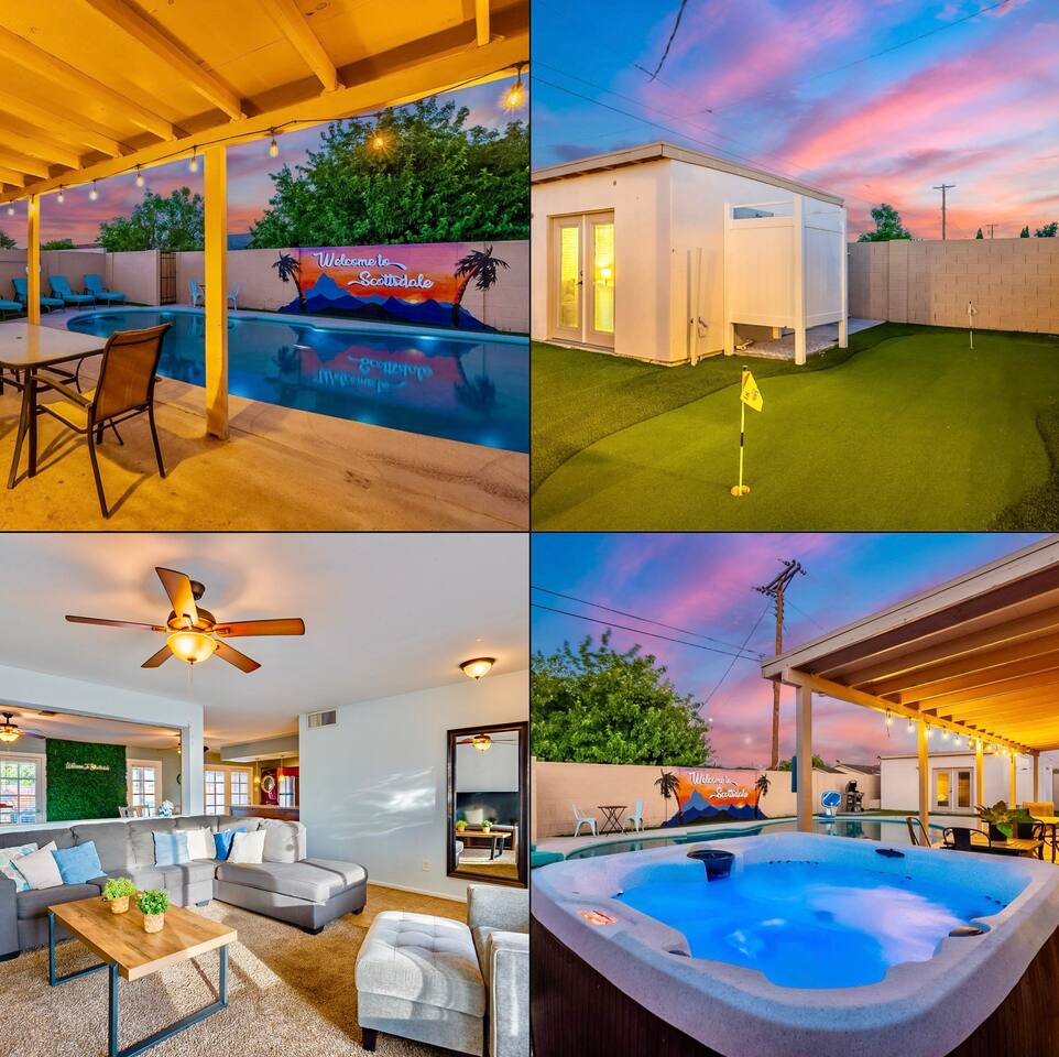 Scottsdale | Spa • Pool • Golf | Near TPC Golf!