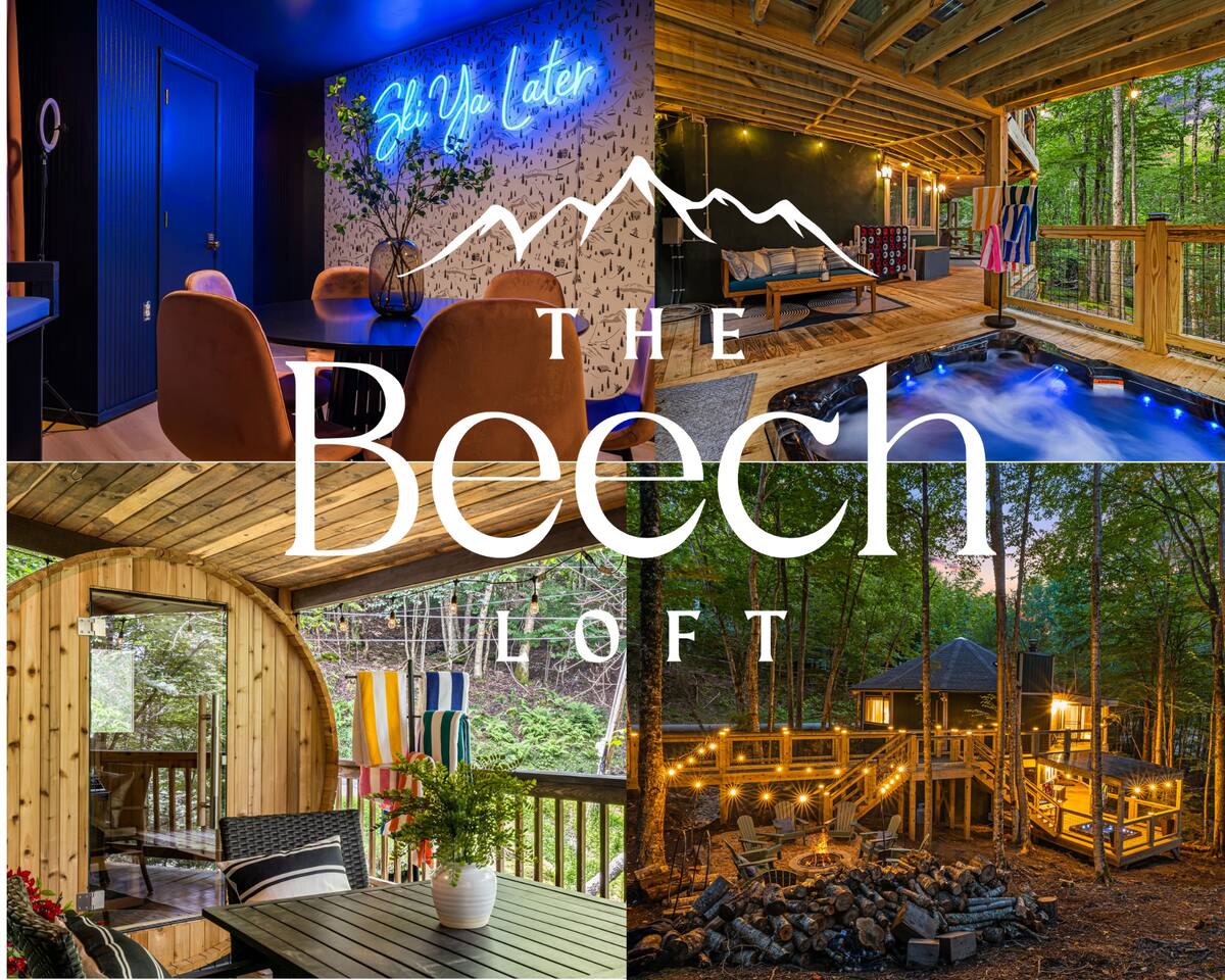 The Beech Loft | 5 Mins to Slopes | Hot Tub+Sauna