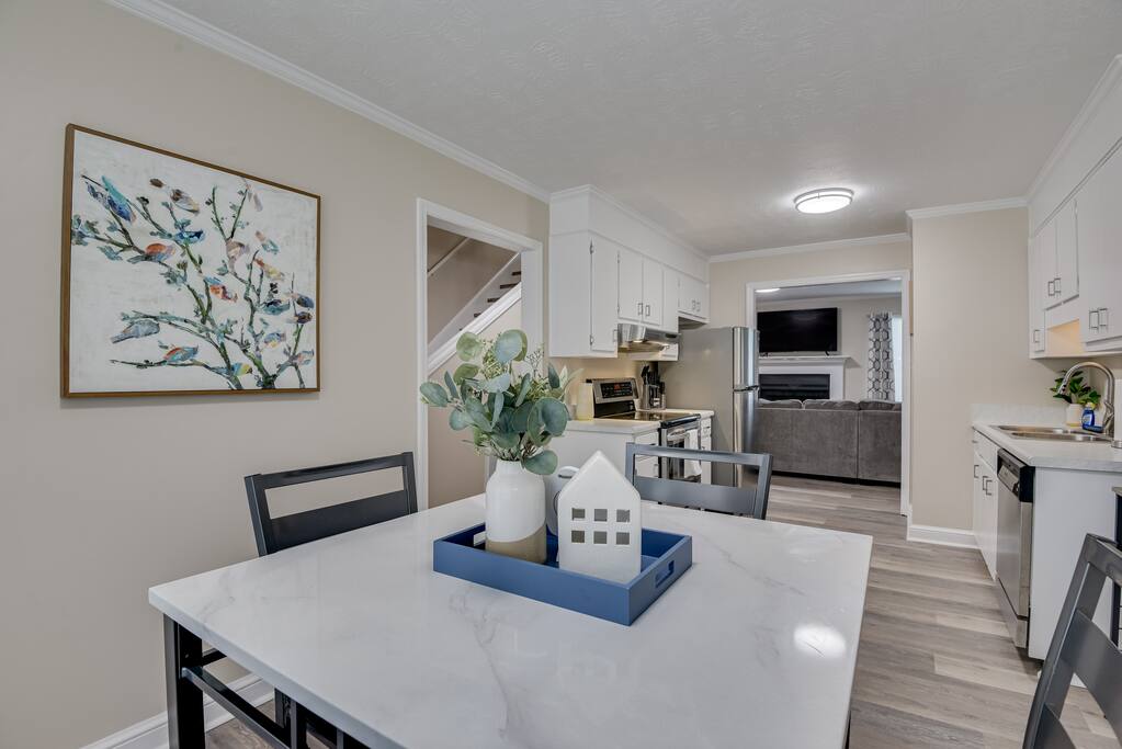 NEW! Master Suite, Desk, Fenced Yard - SuperHost!