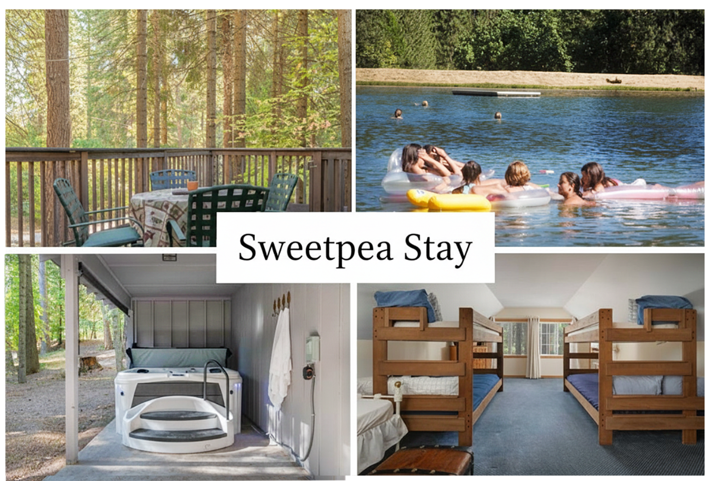 Sweetpea Stay | Cabin 
Near Lake | Hot Tub | Dogs