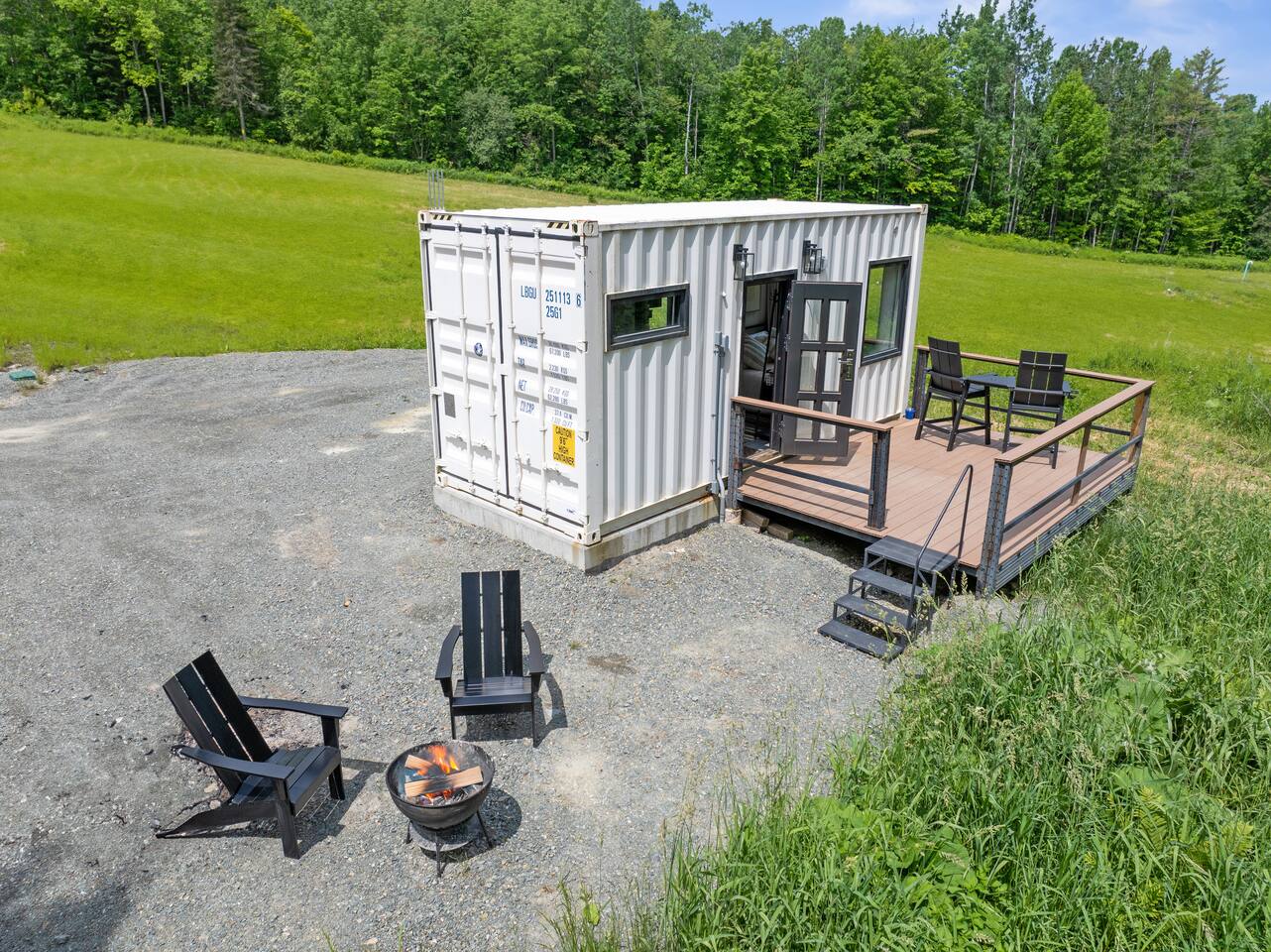 Studio Container Home | Mtn Views + Fire Pit
