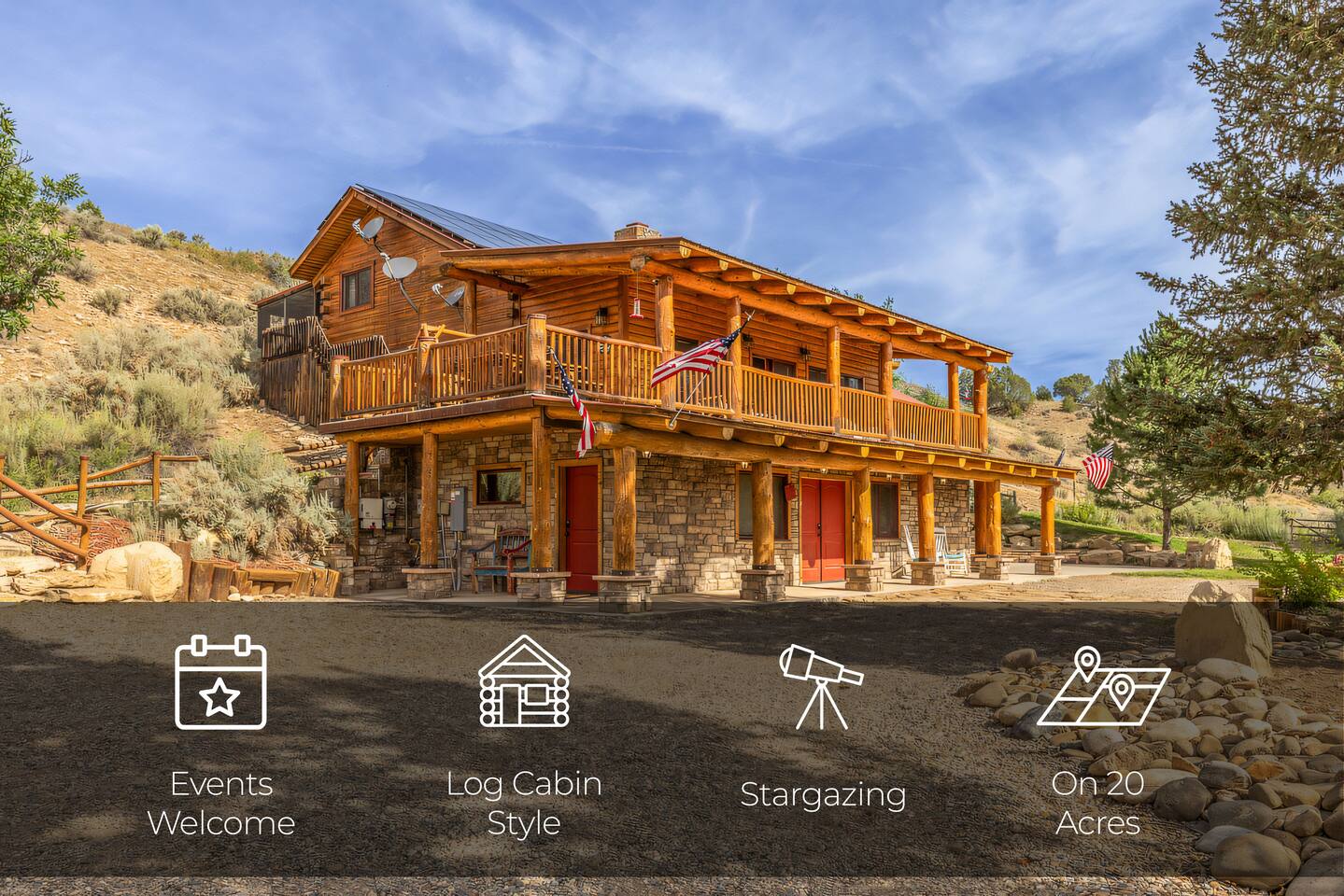 Big Groups |Retreat | Hot Tub | Stargazing | Games