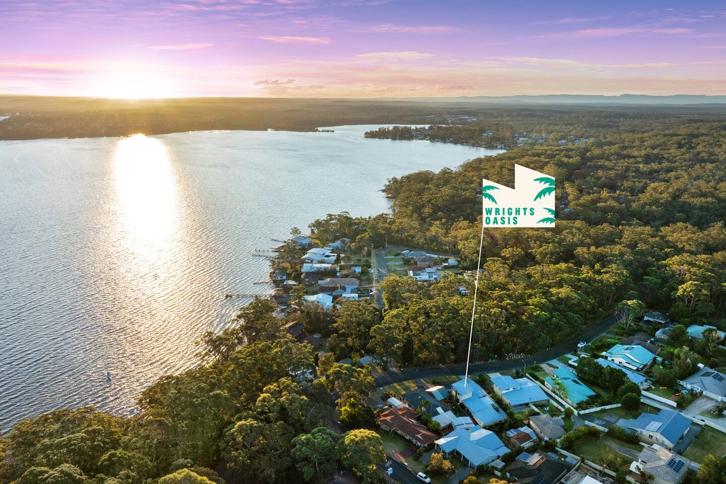 Wrights Oasis: Sunset water views, 5 min to Hyams