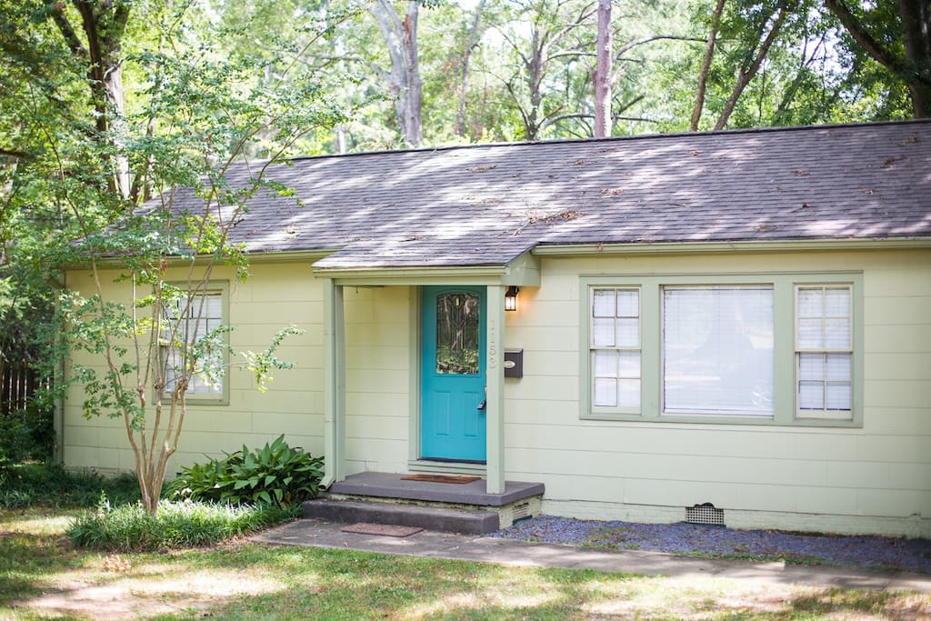 The Blue Jay House in North Fondren