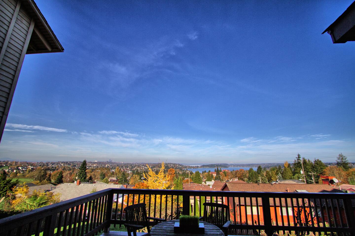 Craftsman with view of Seattle