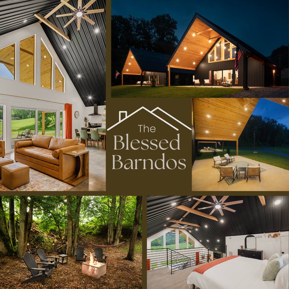 Two Mountain Barndos | Family Getaway | Sleeps 12