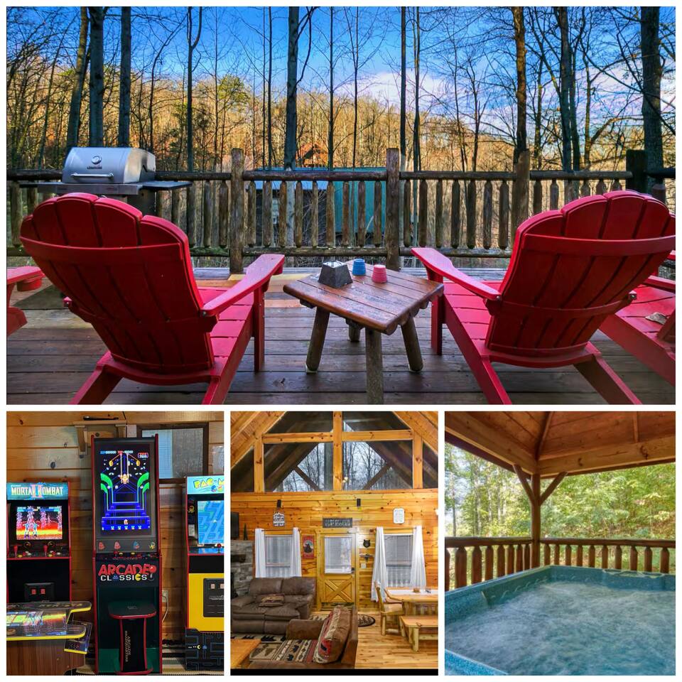 Falcons Crest , Hot Tub , Arcade , Pool Table