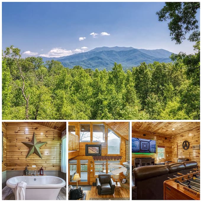 Views! | Gorgeous Inside | Game Room | Fire Pit