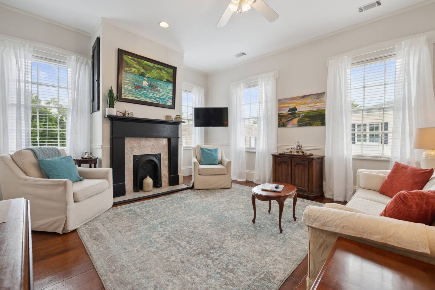 Charming Historic Duplex w/ Courtyard & Parking