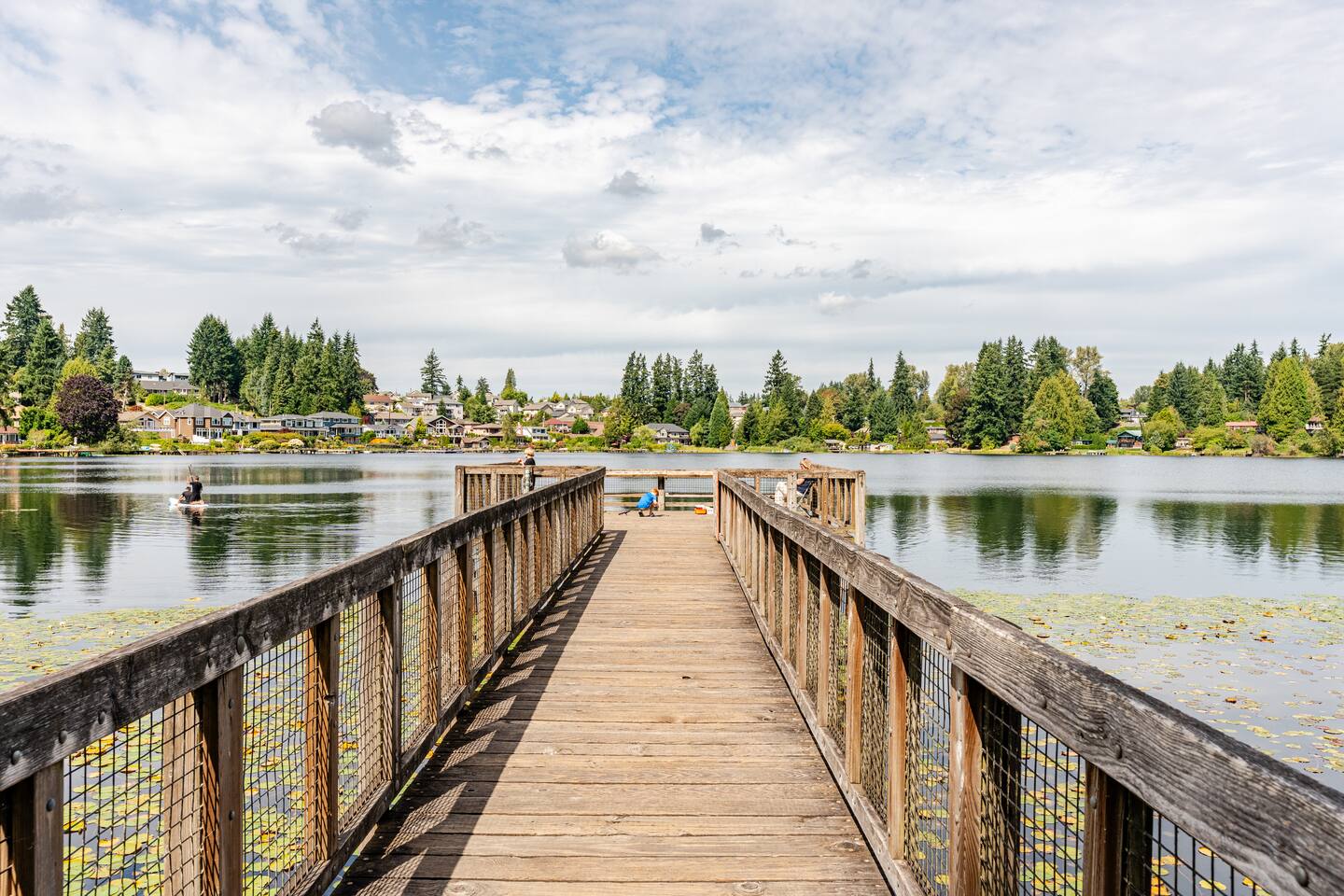 Cozy Condo | Steps from Martha Lake!
