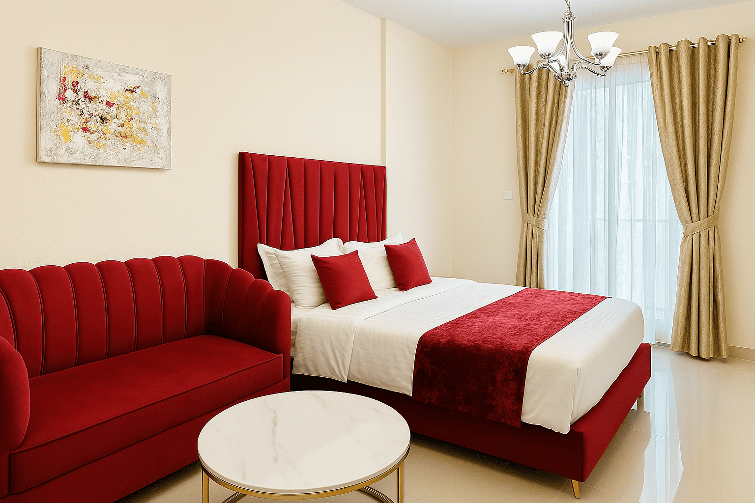 Comfy Studio in JVC | Great Location + Fast Wi-Fi
