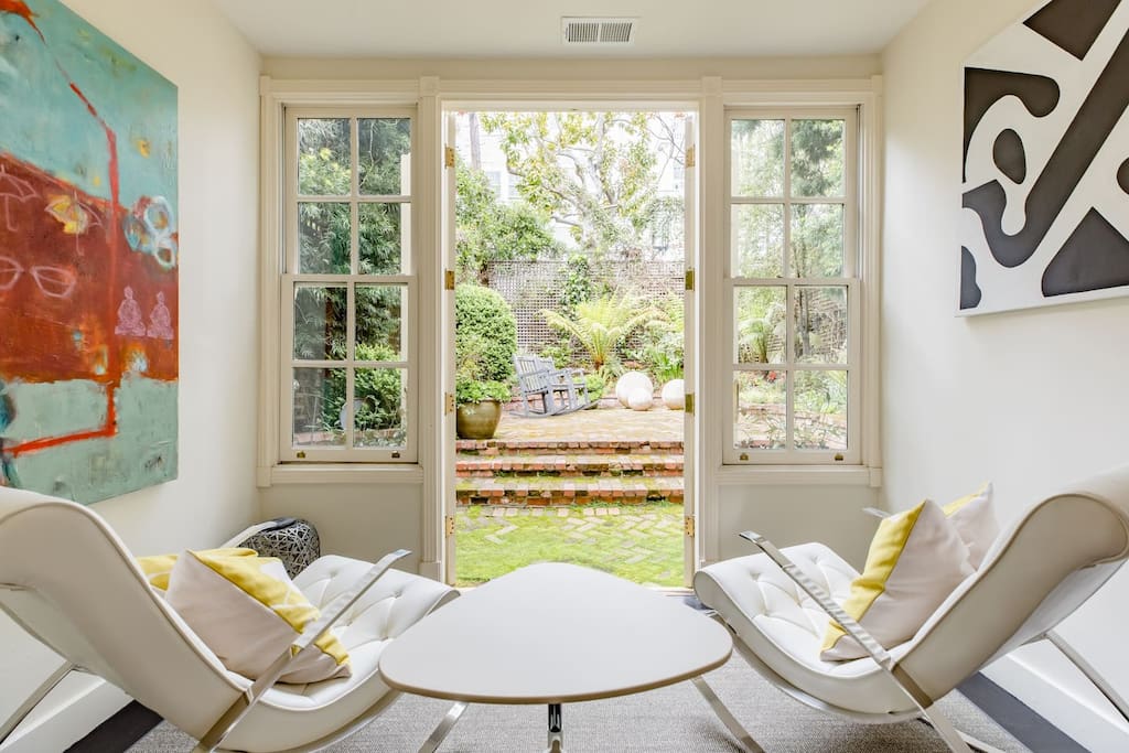 Pacific Heights Victorian Garden Bed & Bath Suite