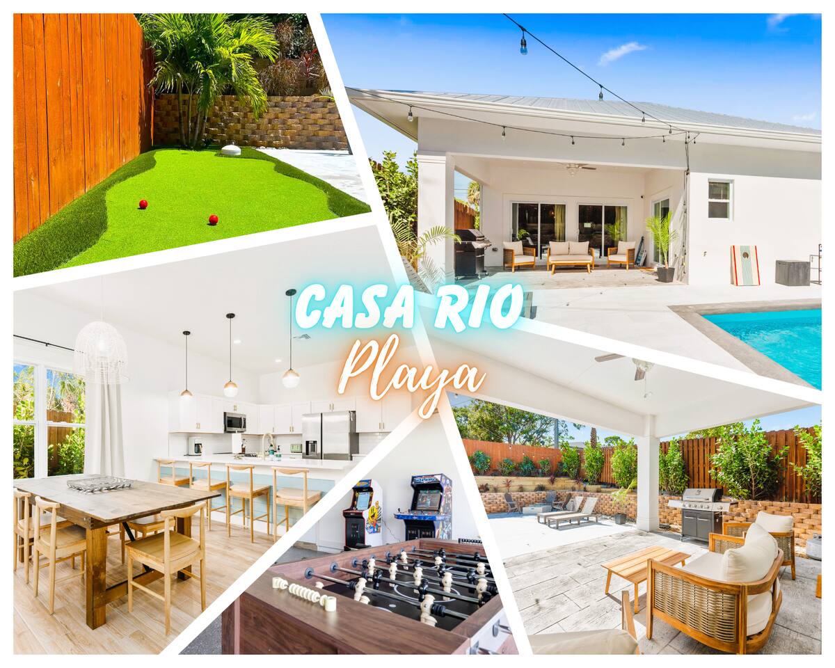 Casa Rio- Playa | New 4BR Retreat w/ Pool