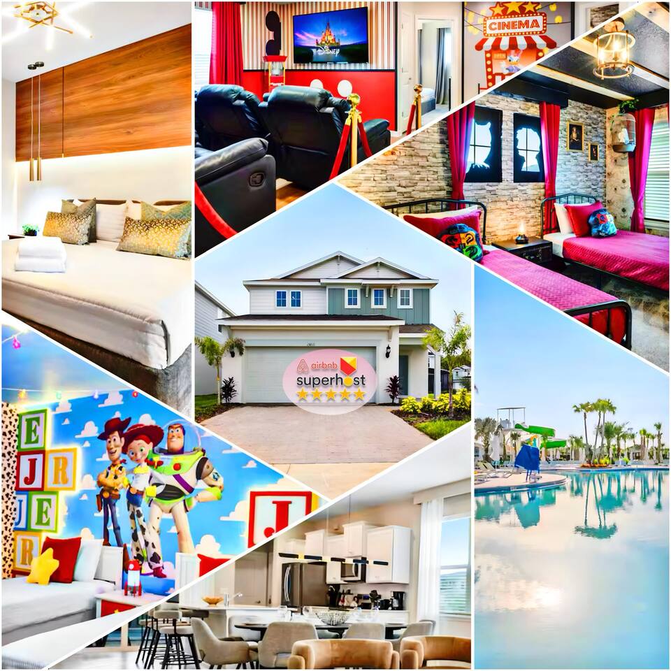 Movie Magic POOL corner home-New Free resort!