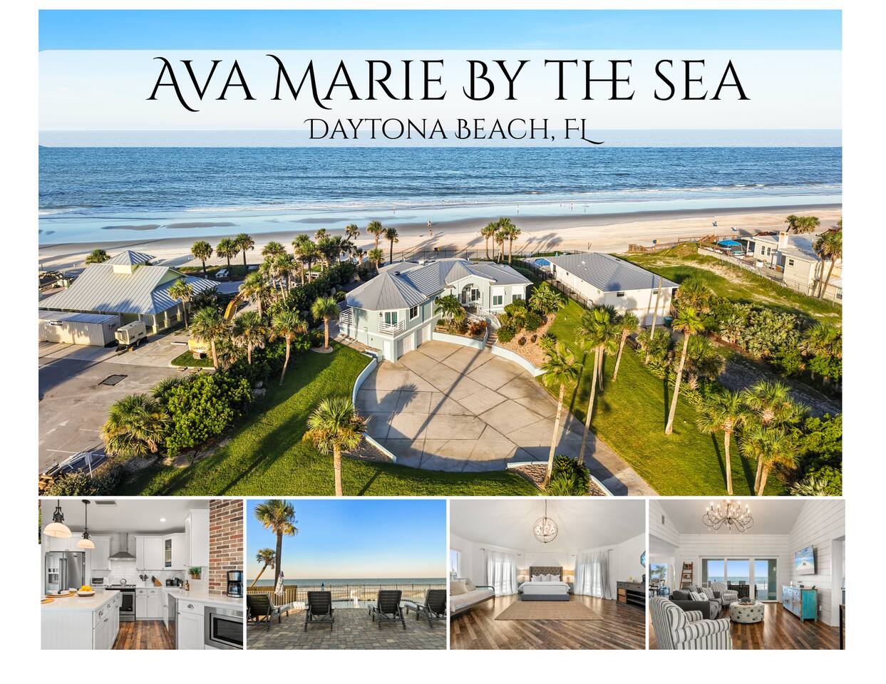 Ava Marie By The Sea | Oceanfront! | Private Pool!