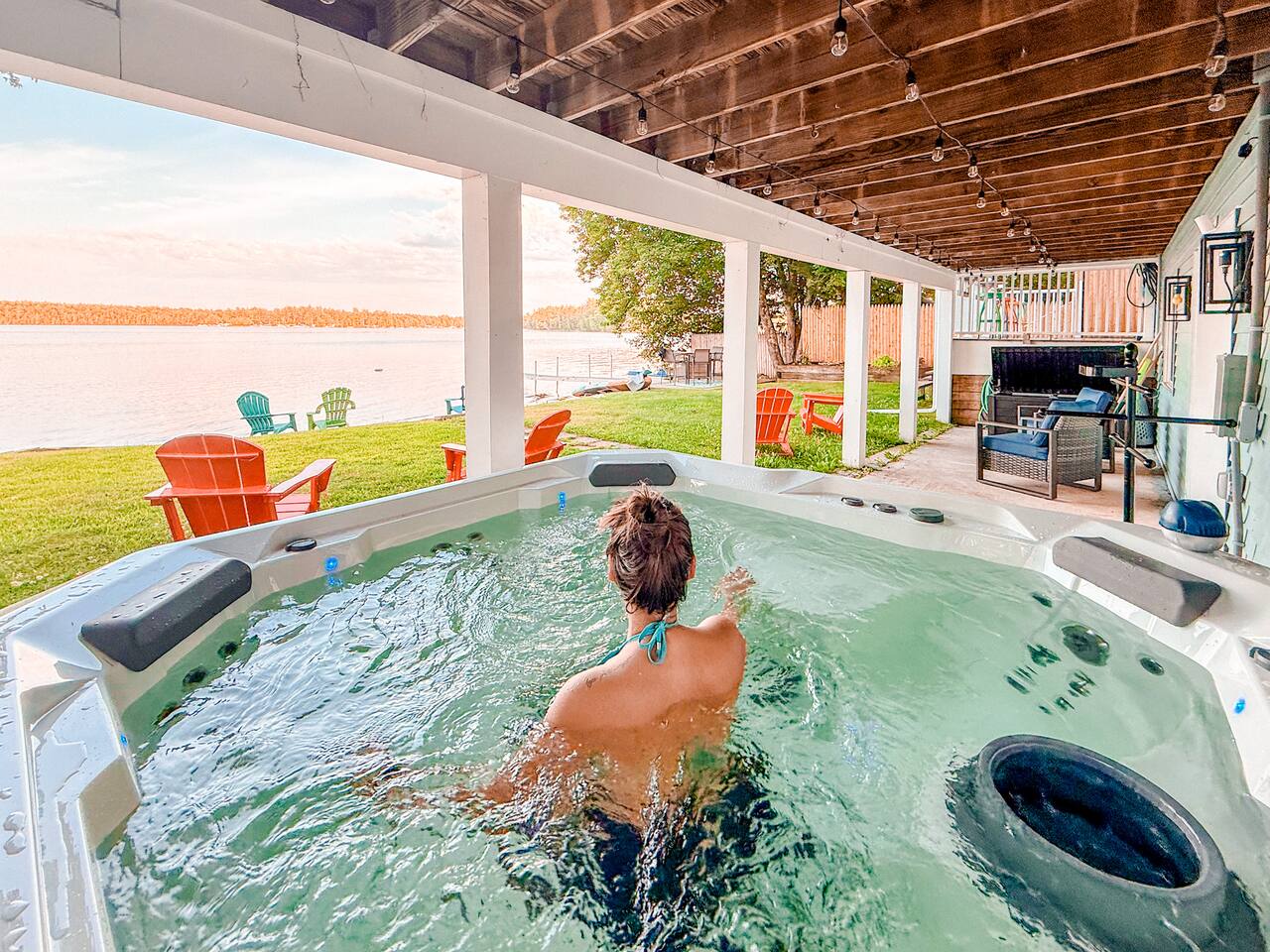 Lakefront Retreat w/ Hot Tub & Stunning Views