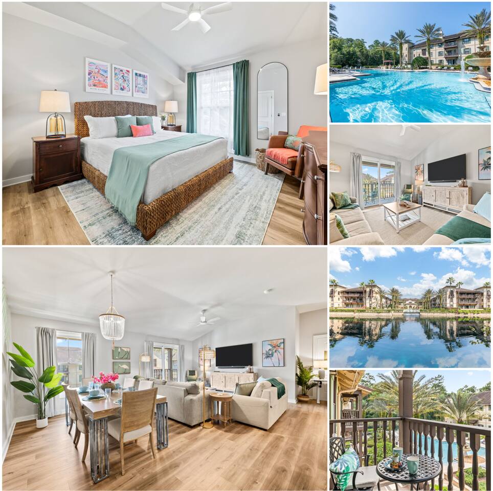 St. Augustine Palm & Spa Retreat 3 pools and Golf!