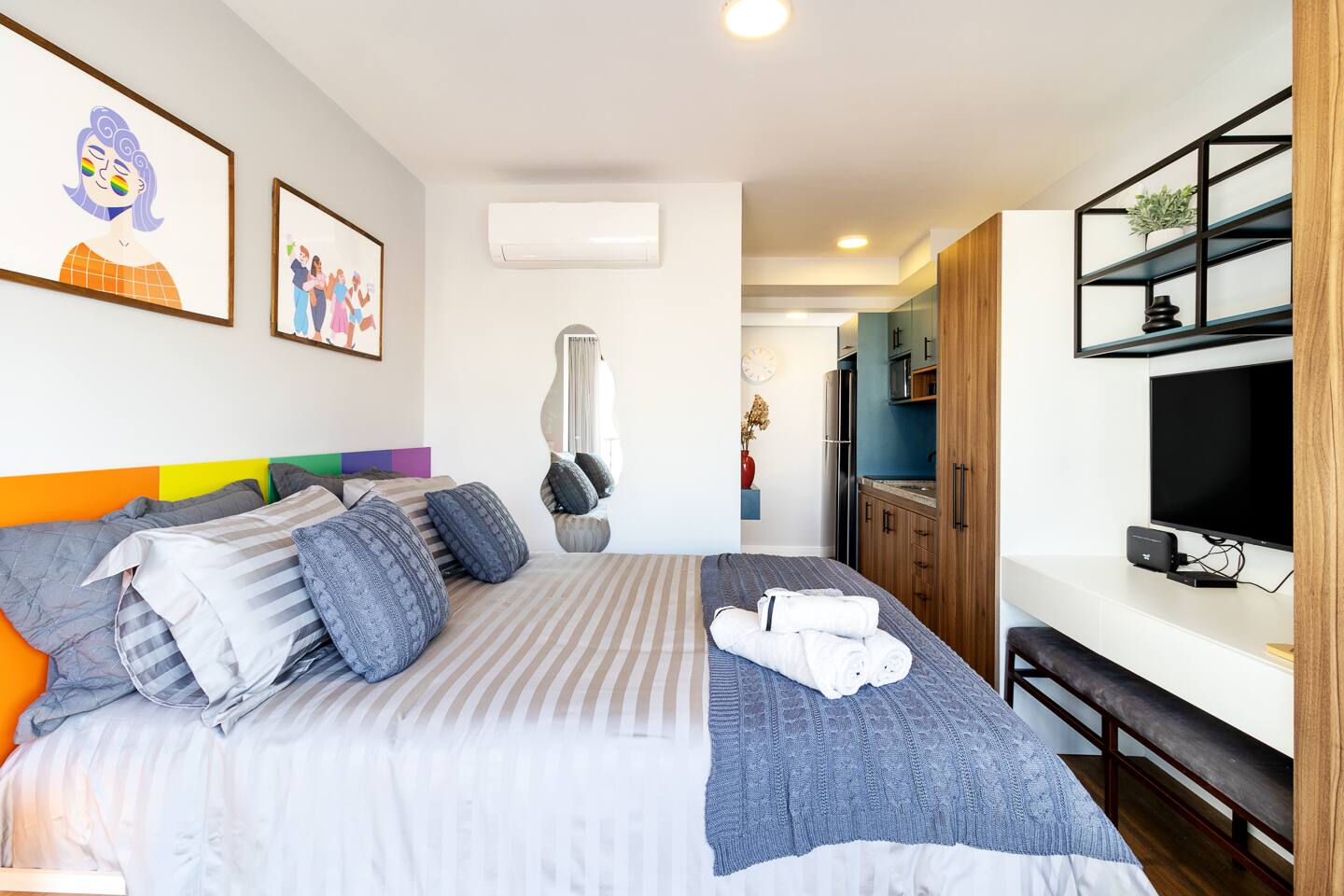 BSR The Pride Design Chic Studio at Vila Mariana - Apartment